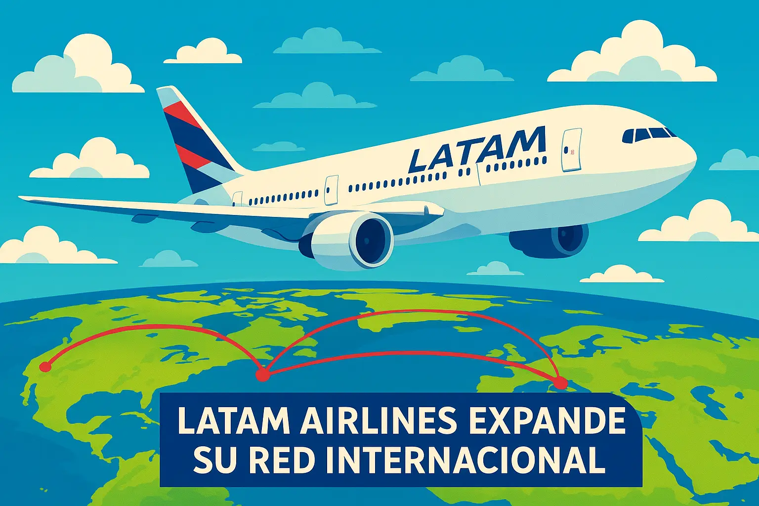 LATAM Airlines Expande su Red Internacional: Nuevos Vuelos a Estados Unidos, Europa y Planes para Medio Oriente