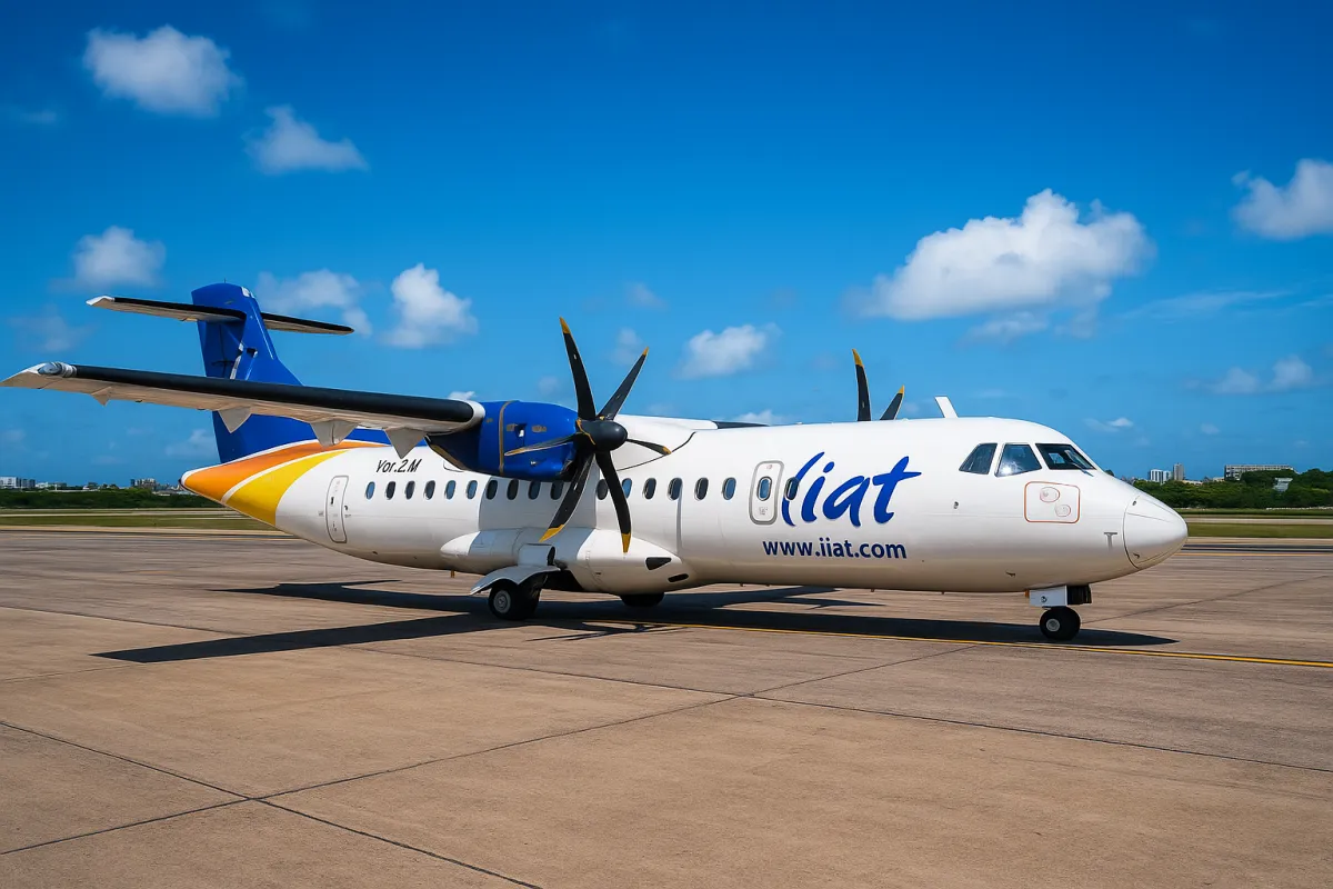 Liat Air estrena ruta Antigua ↔ Santo Domingo: lo que debes saber en 2025